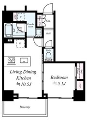 クレヴィスタ南千住の物件間取画像